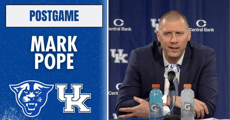 mark-pope-kentucky-players-recap-salty-win-over-georgia-state-press-conference