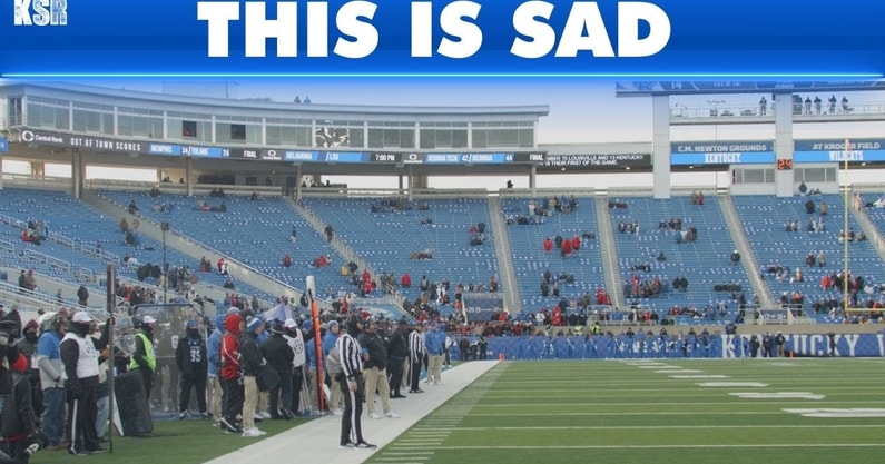Sad Scenes from Kroger Field