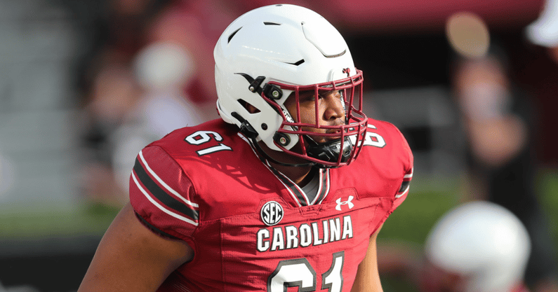 Former South Carolina walk-on offensive lineman Ni Mansell. Photo by: CJ Driggers | GamecockCentral