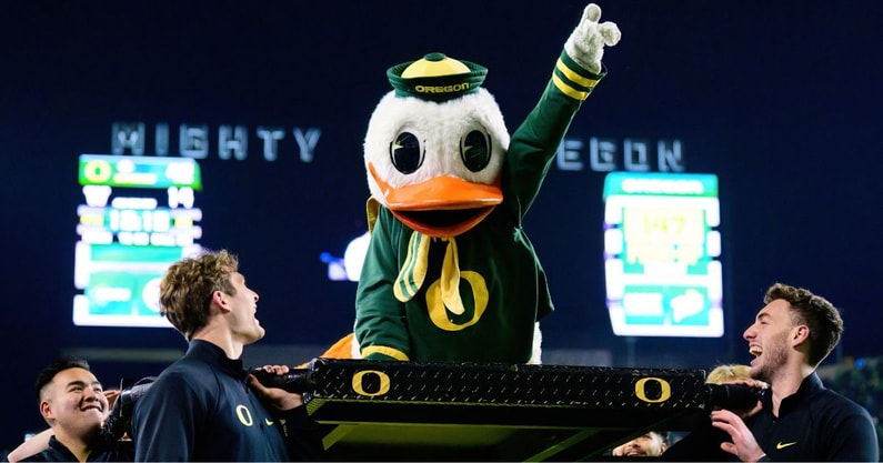 Oregon Duck Washington