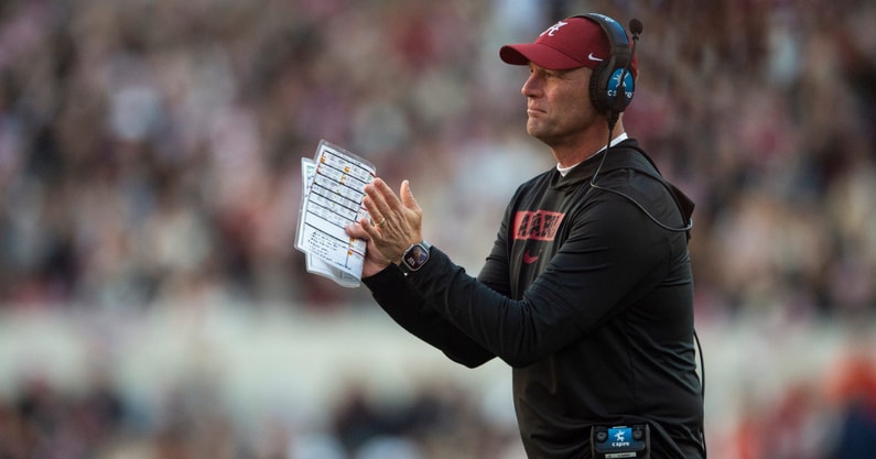 Alabama coach Kalen DeBoer