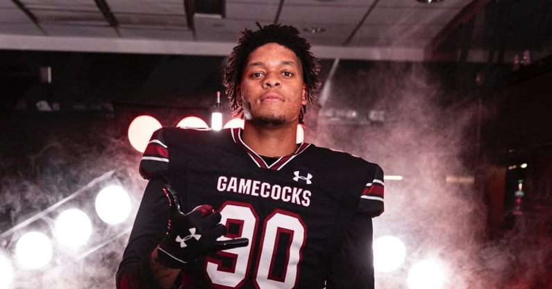 South Carolina defensive line signee Christian Ingram. Photo Credit: Christian Ingram | (@imcingram on IG)