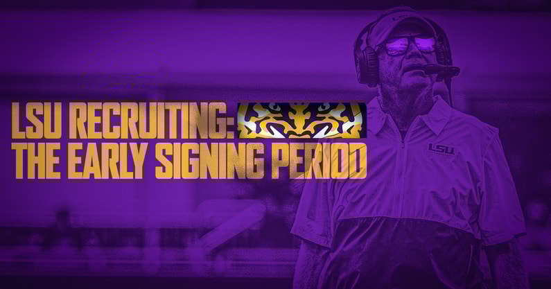LSU Early Signing Period Tracker - 2025 Class