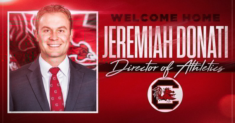 South Carolina Director of Athletics Jeremiah Donati