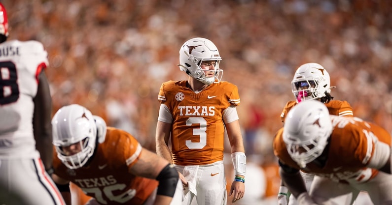 NCAA Football: Georgia at Texas
