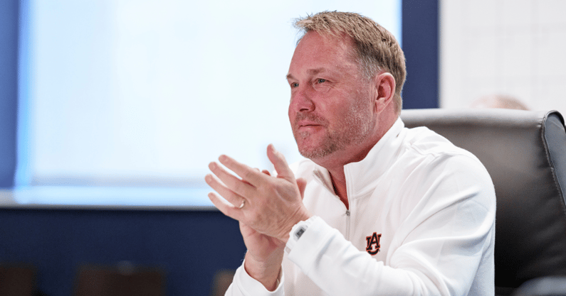 Hugh Freeze (Photo by Auburn Athletics)