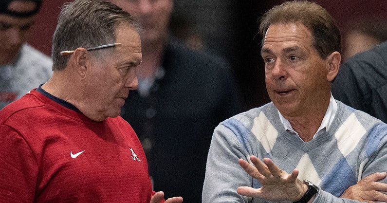 Bill Belichick, Nick Saban