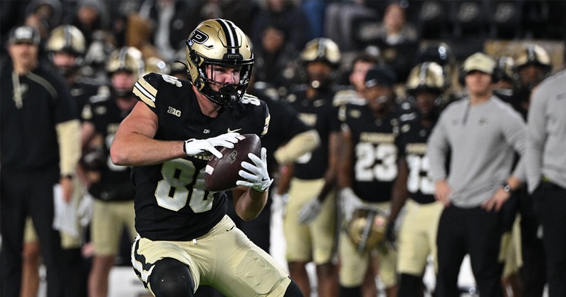 Purdue TE Max Klare transfer