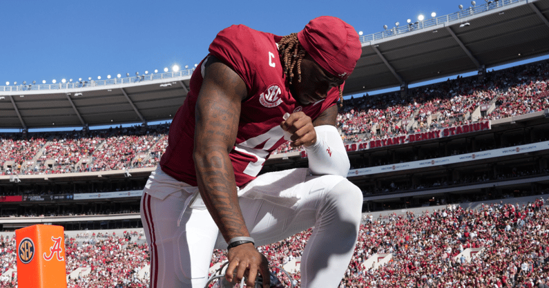 Alabama QB Jalen Milroe