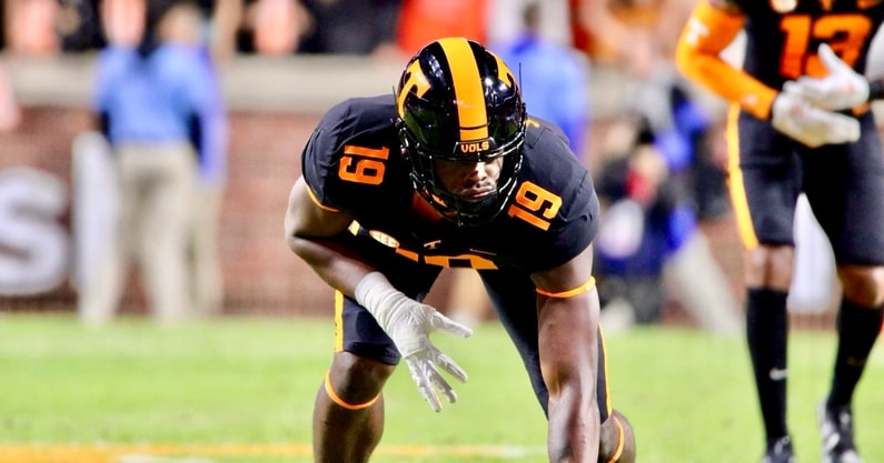 Tennessee Volunteers Defensive EDGE Joshua Joseph via Matt Ray/Volquest On3