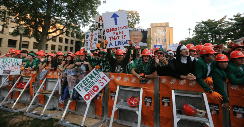 college gameday notre dame