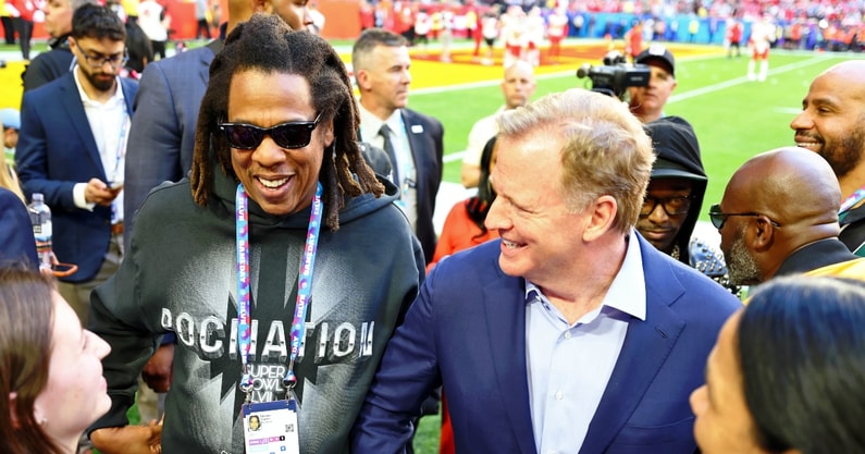 Jay-Z Roger Goodell