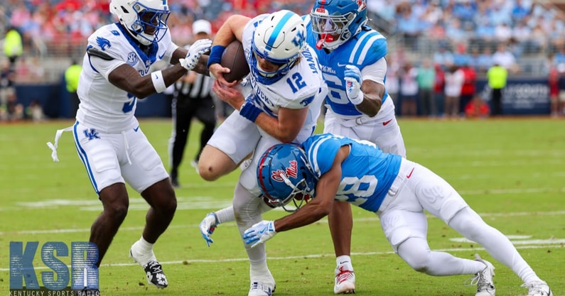 Kentucky QB Brock Vandagriff at Ole Miss, via Mont Dawson, KSR