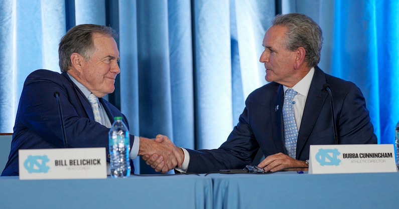 NCAA Football: North Carolina-Bill Belichick Press Conference