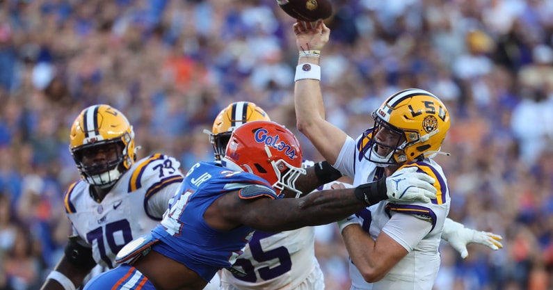 NCAA Football: Louisiana State at Florida