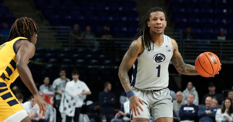 shrugging-off-loss-penn-state-blows-past-coppin-state-ace-baldwin-sets-assists-record