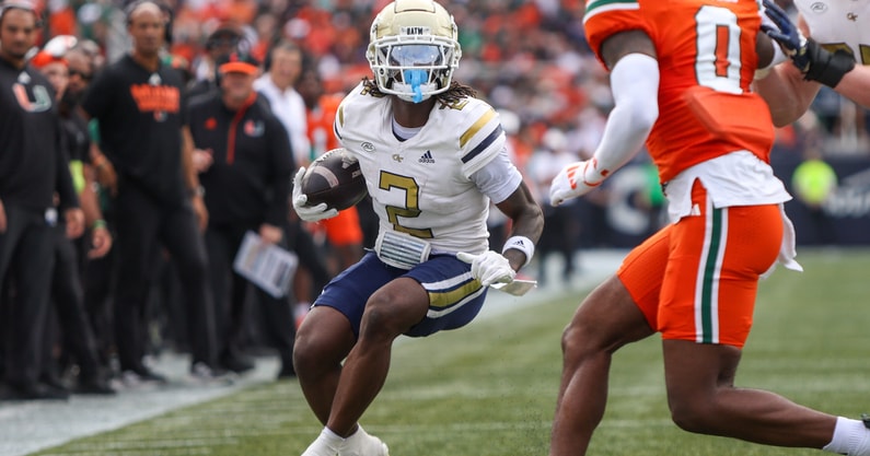 NCAA Football: Miami at Georgia Tech