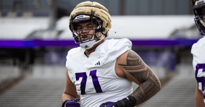 Former Washington OL Kahlee Tafai receiving interest from Alabama