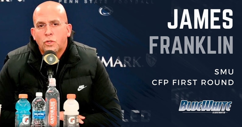 Penn State head coach James Franklin, Andy Kotelnicki preview playoff