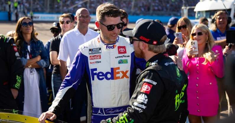 23XI Racing lawsuit Tyler Reddick Denny Hamlin
