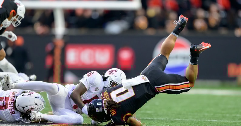 NCAA Football: Washington State at Oregon State