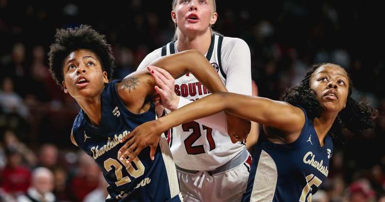 chloe-kitts_54215259418_o-South Carolina Gamecocks women's basketball vs Charleston Southern-Dec 19 2024-Credit Katie Dugan GamecockCentral