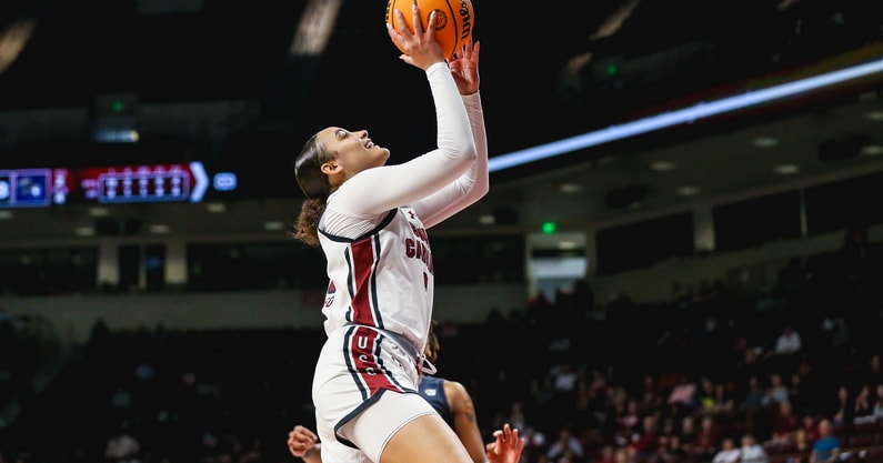 tessa-johnson_54215255913_o-South Carolina Gamecocks women's basketball vs Charleston Southern-Dec 19 2024-Credit Katie Dugan GamecockCentral