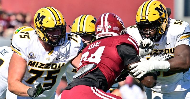 NCAA Football: Missouri at Massachusetts