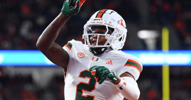 Miami WR Isaiah Horton, Alabama