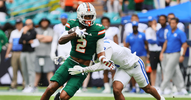 Miami WR Isaiah Horton, Alabama