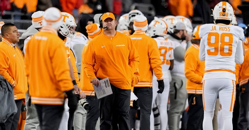 Josh Heupel, Tennessee Football | Saul Young/News Sentinel / USA TODAY NETWORK via Imagn Images