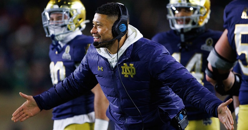 Marcus Freeman, Notre Dame