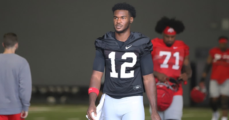 South Carolina has landed transfer QB Air Noland, pictured here at Ohio State (Photo: Matt Parker | Letterman Row)