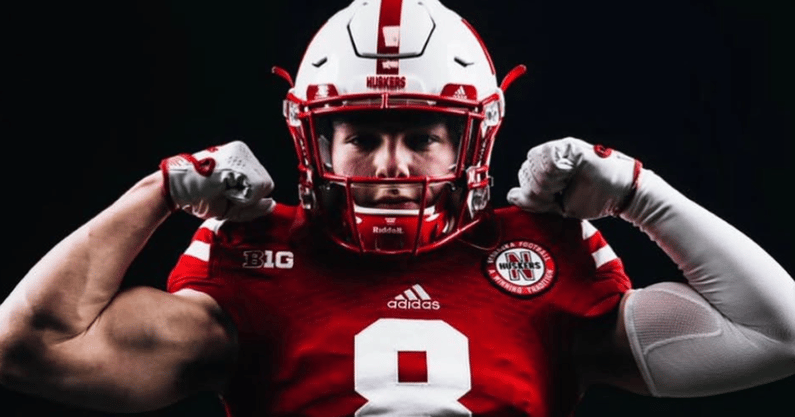 Nebraska safety signee Caden VerMaas