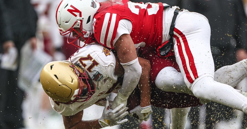 Javin Wright Nebraska football Pinstripe Bowl