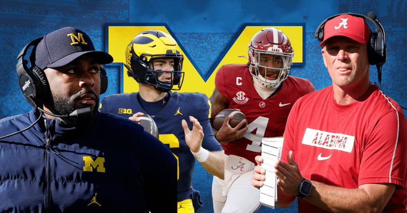 Sherrone Moore Davis Warren Jalen Milroe Kalen DeBoer