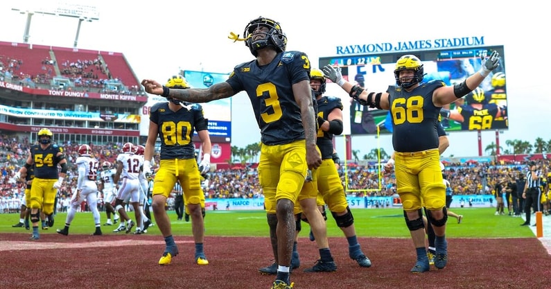 NCAA Football: ReliaQuest Bowl-Alabama at Michigan
