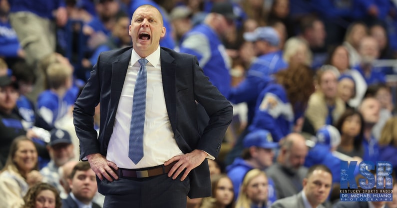 Kentucky coach Mark Pope - Dr. Michael Huang, Kentucky Sports Radio