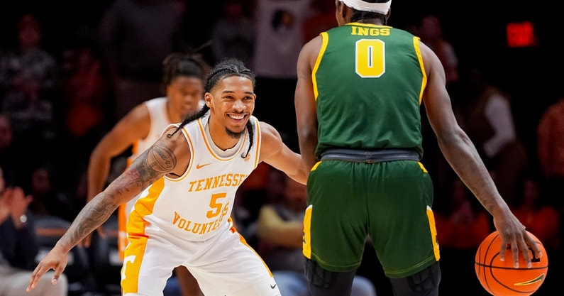 Zakai Zeigler, Tennessee Basketball | Brianna Paciorka/News Sentinel / USA TODAY NETWORK via Imagn Images