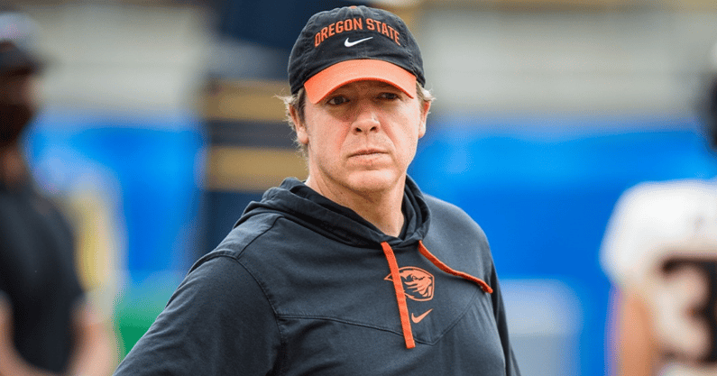 New Michigan State QB coach Jon Boyer (photo courtesy of Oregon State football via Facebook).