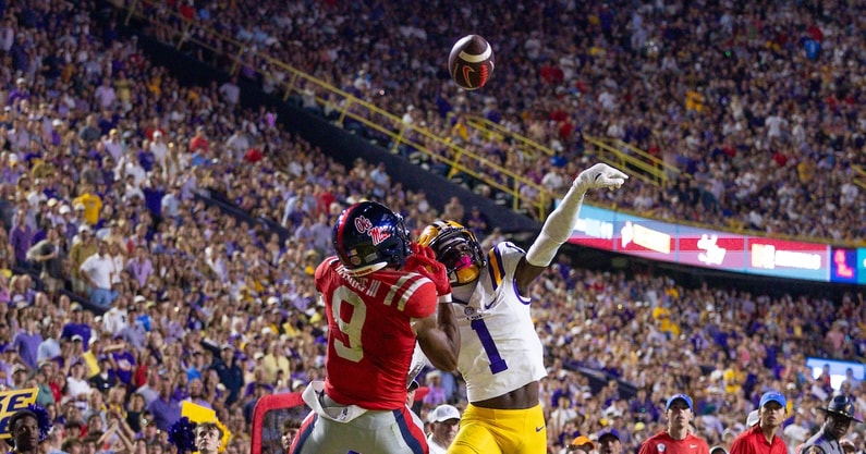 NCAA Football: Mississippi at Louisiana State