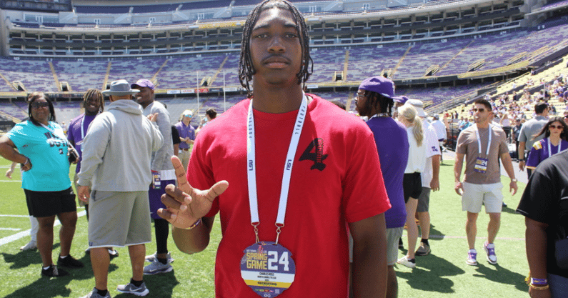 LSU 4-star LB signee and Top 100 prospect Charles Ross (Photo: The Bengal Tiger/On3)
