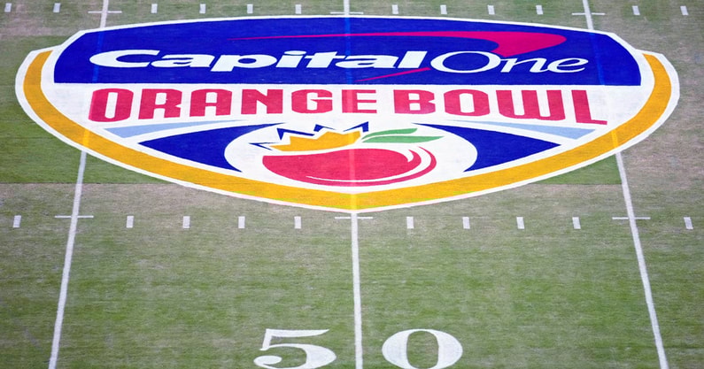 Penn State meets Notre Dame in the College Football Playoff semifinals today (Mandatory Credit: Rich Storry-USA TODAY Sports)
