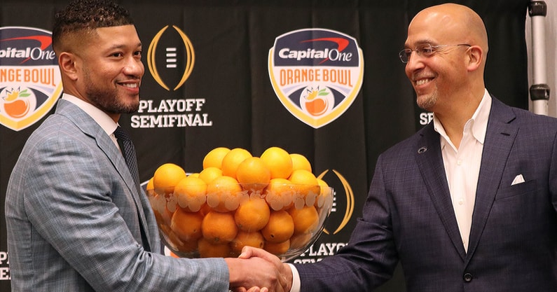 james-franklin-marcus-freeman-orange-bowl-penn-state-football-on3