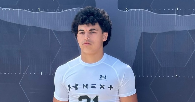 Chapin High wide receiver Stone Furrey pictured at camp (Photo: Stone Furrey | X)