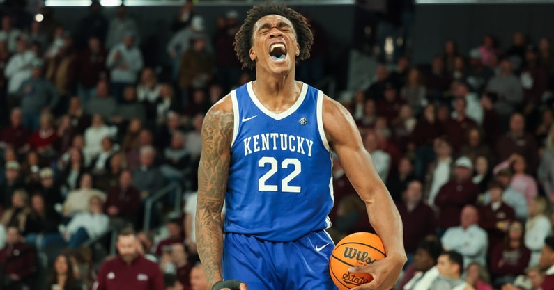 NCAA Basketball: Kentucky at Mississippi State
