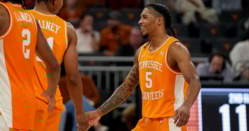 Zakai Zeigler, Tennessee Basketball | Aaron E. Martinez/American-Statesman / USA TODAY NETWORK via Imagn Images