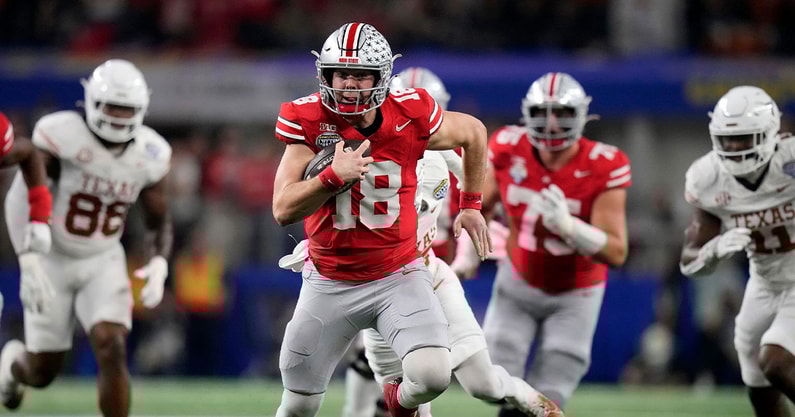 Will Howard by © Kyle Robertson/Columbus Dispatch / USA TODAY NETWORK via Imagn Images