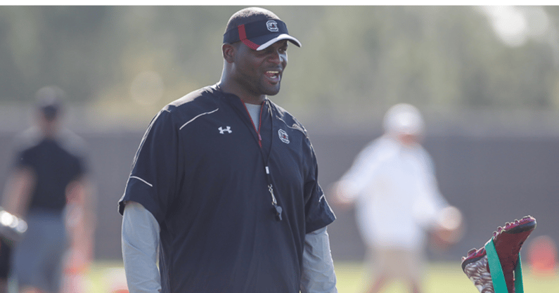 Former South Carolina offensive lineman and assistant coach Cedric Williams. Photo by: Chris Gillespie | GamecockCentral