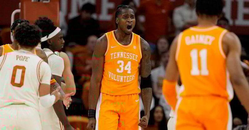 Felix Okpara, Tennessee Basketball | Scott Wachter-Imagn Images